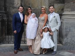 Alejandro Ripoll González, Alejandra García Sanabria, Emiliana Salles Nieto, Erika Nieto Michel, Eugenia Salles Nieto y Guillermo Salles Alvo. GENTE BIEN JALISCO / C. Jimeno