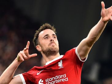 Diogo Jota era delantero del Liverpool, antes jugó para el Porto y el Atlético de Madrid. EFE/P. Powell