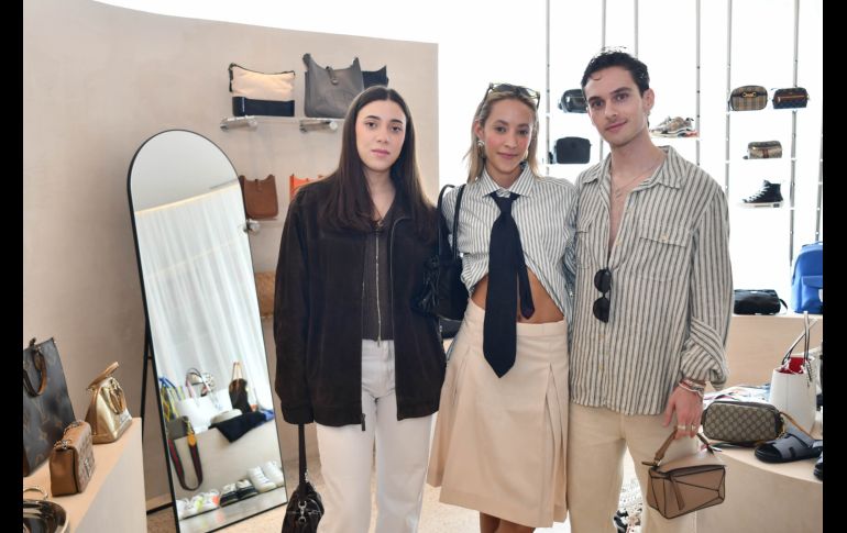 Ginette Casillas, Silke Hartleben y Juan Pedro Arriola. GENTE BIEN JALISCO / Revista del 4 de julio 2025