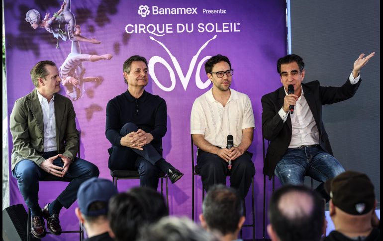 En la foto: Bernardo Aguilar, Presidente del Fideicomiso de Turismo del Área Metropolitana de Guadalajara, Gustavo Staufert, Director General de la Oficina de Visitantes y Convenciones de Guadalajara, Iñaki Barcos Melgar, Promotor de Eventos de Ocesa y Carlos de la Torre, Director General de Ocesa. EL INFORMADOR/ A. Navarro.