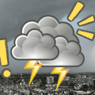 Así lució el AGUACERO de ayer en Puerto Vallarta (FOTOS)