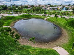 Durante la tormenta intensa de este año, la zona no soportó las fuertes corrientes de agua y el Parque Luis Quintanar resultó con severas afectaciones. EL INFORMADOR / A. Navarro