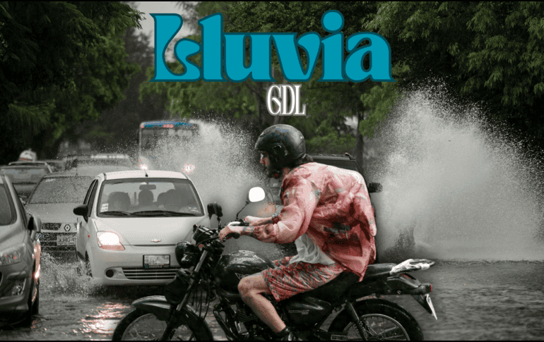 De hecho, a partir de mañana se prevén varios días de lluvia para Guadalajara. EL INFORMADOR / ARCHIVO