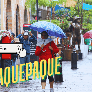 ¿A qué hora habrá lluvia el martes 8 de julio en Tlaquepaque?