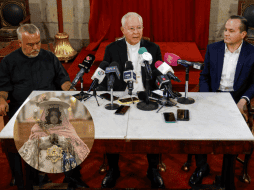 Durante la rueda de prensa, se mencionó la importancia de la asistencia de los feligreses para que el lago siga llenándose. EL INFORMADOR / H. FIGUEROA