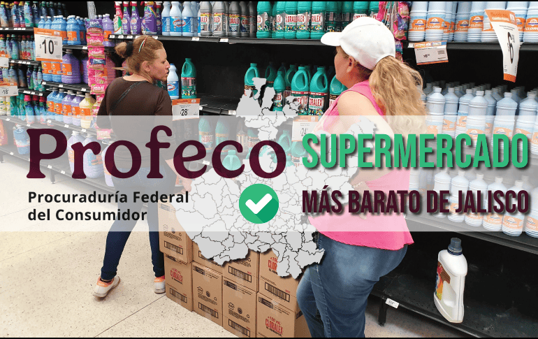 Este es el supermercado más barato de Jalisco según la Profeco. EL INFORMADOR / ARCHIVO