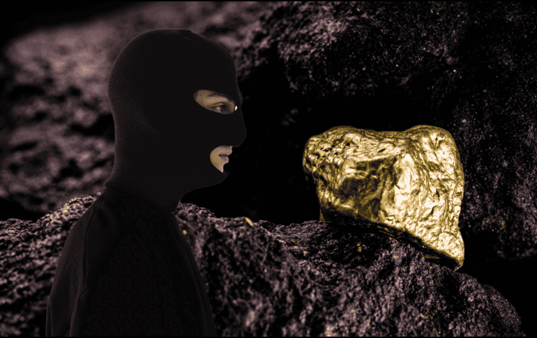 Una góndola, un tráiler, con concentrado de oro y plata fue robada por grupo armado en la carretera cerca de Guadalajara. ESPECIAL / CANVA