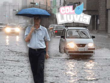 Ante el pronóstico de lluvia para Guadalajara es importante tomar precaciones, sobre todo en zonas de riesgo. EL INFORMADOR / ARCHIVO