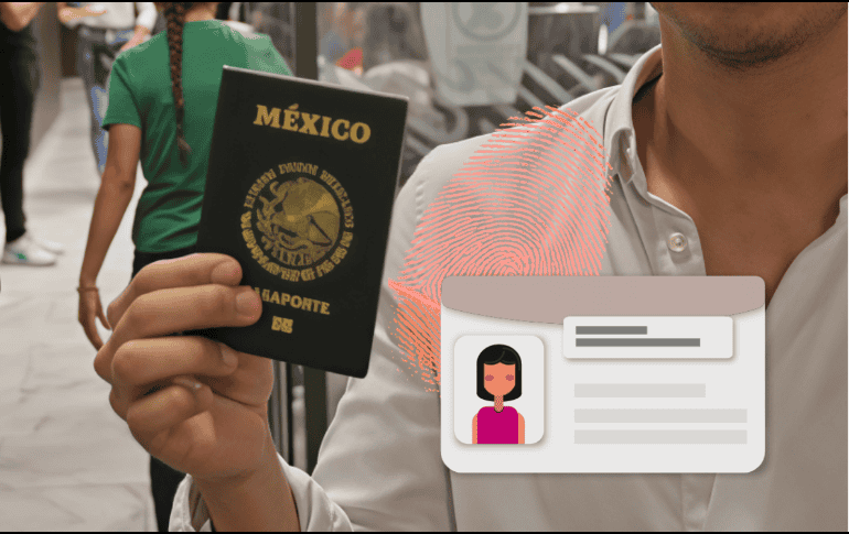 Algunos documentos en México ya utilizan información como huellas dactilares y fotografía.  EL INFORMADOR/ARCHIVO ESPECIAL