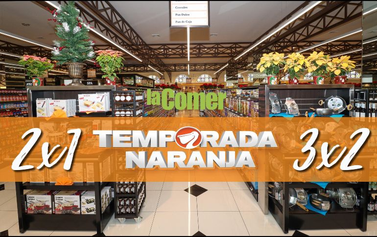 Estas son todas las ofertas que vencen mañana 8 de julio durante la Temporada Naranja de La Comer. EL INFORMADOR / ARCHIVO