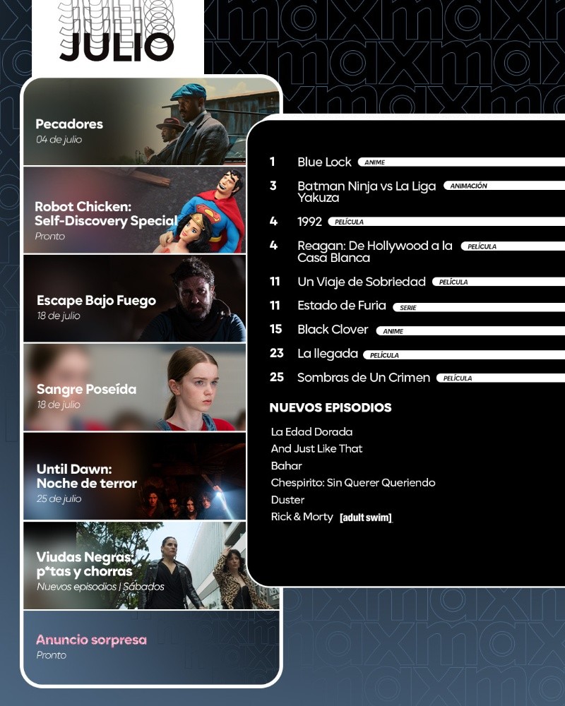 CORTESÍA/ Max Latinoamérica.  