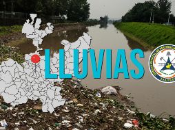 Est municipio del AMG es el que más agua por lluvia reporta en las últimas 24 horas. EL INFORMADOR / ARCHIVO