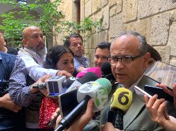 El secretario de Salud de Jalisco, Héctor Raúl Pérez Gómez, confirmó que en la entidad no se ha reportado ningún caso de sarampión. EL INFORMADOR/ O.  González