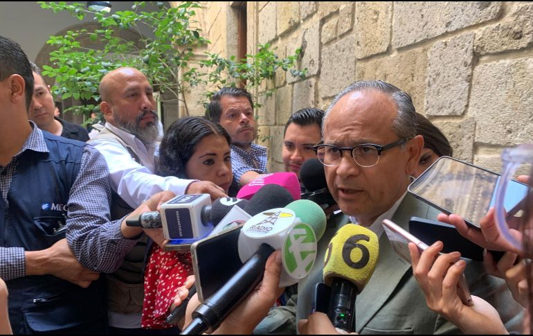 El secretario de Salud de Jalisco, Héctor Raúl Pérez Gómez, confirmó que en la entidad no se ha reportado ningún caso de sarampión. EL INFORMADOR/ O.  González