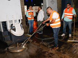 Se trata de 5 hidrolavadoras nuevas, de las cuales tres serán exclusivas para Centro Histórico y dos atenderán otros polígonos de la ciudad. EL INFORMADOR/ H. Figueroa