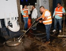 Se trata de 5 hidrolavadoras nuevas, de las cuales tres serán exclusivas para Centro Histórico y dos atenderán otros polígonos de la ciudad. EL INFORMADOR/ H. Figueroa