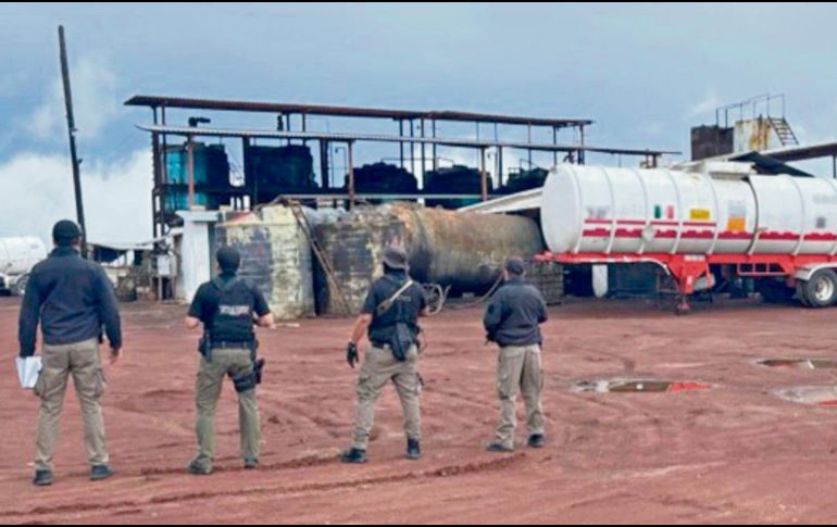 La Fiscalía incautó además del combustible, diversos vehículos. EL UNIVERSAL