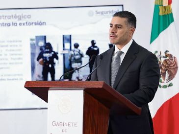 Anunció los primeros resultados de la Estrategia contra la Extorsión. ESPECIAL