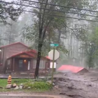 Alertan a mexicanos por inundaciones en Nuevo México