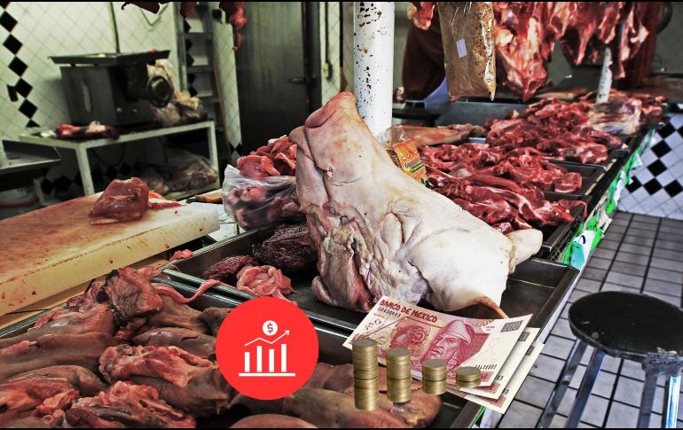 Mientras que los productos genéricos que más subieron en el mes fueron la zanahoria (13.19%), el transporte aéreo (7.23%), la carne de cerdo (1.52%) y suavizantes y limpiadores (1.49%). EL INFORMADOR / ARCHIVO