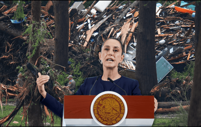 La Presidenta mexicana, Claudia Sheinbaum, reconoció el esfuerzo del equipo de rescate. AP / EFE / ARCHIVO