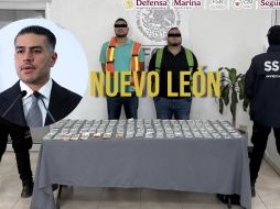 A través de redes sociales, Omar García Harfuch informó las nueve detenciones realizadas en Nuevo León. ESPECIAL / X: @OHarfuch