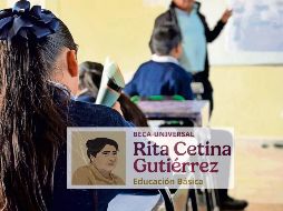 La Coordinación Nacional de Becas para el Bienestar y la SEP, dieron instrucciones a las alumnas y alumnos de sexto de primaria sobre la beca Rita Cetina. SUN / ARCHIVO