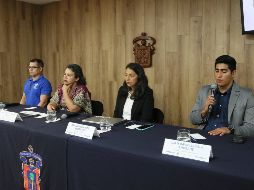 Paloma Gallegos Tejada, explicó que se ha aplicado este sistema en ocho hectáreas del CU, las cuales se busca que se conviertan en un reservorio de agua y una zona forestal. CORTESÍA