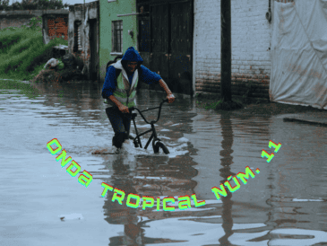 La onda tropical núm. 11 ocasionará chubascos y lluvias fuertes a muy fuertes en dichas regiones. EL INFORMADOR / ARCHIVO
