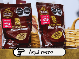 María Luisa Albores explicó que habrá tres presentaciones del Chocolate del Bienestar, una de ellas es en barra, que tendrá un costo de 14 pesos; en polvo con 38 pesos, y de mesa, con un costo de 96 pesos. ESPECIAL / X / @alimenbienestar