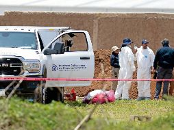 La búsqueda dentro del predio delimitado concluyó, pero continúan en el terreno aledaño. AFP/U. Ruiz