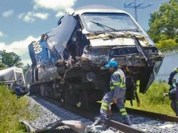 El accidente del Tren Interoceánico se registró en los límites de Tabasco con Chiapas. Este corredor es una fuerte competencia para el Canal de Panamá. ESPECIAL
