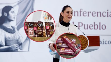 La Presidenta Claudia Sheinbaum informó que estos productos, por ahora, solo serán distribuidos para su venta en las Tiendas del Bienestar y ya pueden ser adquiridos. EFE / S. Gutiérrez / X / @alimenbienestar / @GobiernoMX