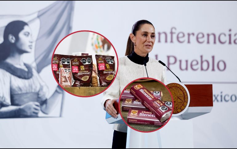 La Presidenta Claudia Sheinbaum informó que estos productos, por ahora, solo serán distribuidos para su venta en las Tiendas del Bienestar y ya pueden ser adquiridos. EFE / S. Gutiérrez / X / @alimenbienestar / @GobiernoMX