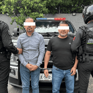 Detienen a dos escoltas "piratas" en Tlajomulco de Zúñiga