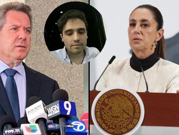 Esto dijo Jeffrey Lichtman, abogado de Ovidio Guzmán, sobre el malestar de Sheinbaum por actuar del gobierno de EU con el hijo del "Chapo". EFE / Sarah Yáñez-Richards / SUN / ARMM