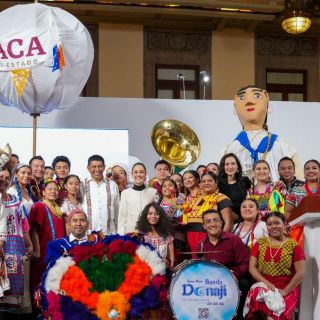 Se Presenta la Guelaguetza 2025 en "La Mañanera del Pueblo"