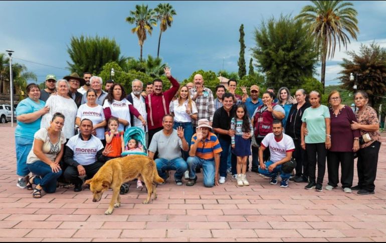 El Comité Estatal de Morena en Jalisco llevó a cabo asambleas informativas en los municipios de Mexticacán y Temacapulín. CORTESÍA