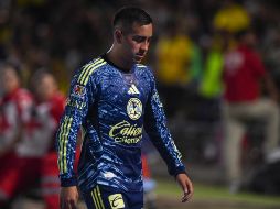 Erick Sánchez dejó con uno menos a las Águilas a 20 minutos del final. IMAGO7/A. Rodríguez