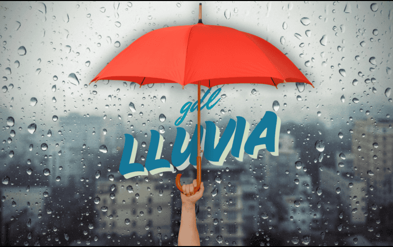 La posibilidad, hasta el momento de que se registren precipitaciones en Guadalajara es más alta entre las 15:00 y las 16:00 horas de este sábado. ESPECIAL / CANVA