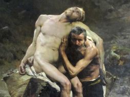 «Un samaritano que iba de viaje, al verlo, se compadeció de él». WIKIPEDIA/«El buen samaritano», de Aimé Morot