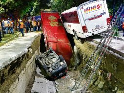 Socavones en Guadalajara: Estas son las colonias con el drenaje más antiguo y riesgoso