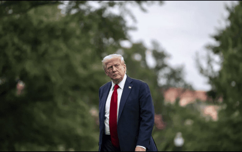 Trump reiteró que este lunes habrá un anuncio sobre Rusia tras semanas de expresar su frustración con el presidente ruso, Vladímir Putin, por su negativa a aceptar una tregua. EFE / ARCHIVO