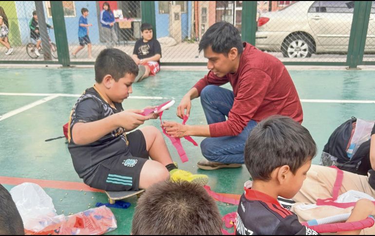 El voluntariado llega a México para seguir sembrando empatía, apoyo y cultura. CORTESÍA