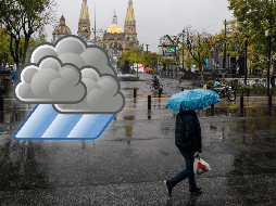 En la desbaratada urbe tapatía, la cadena de Meteored, pronostica cierta actividad eléctrica y caída de chubascos tormentosos. EL INFORMADOR / ARCHIVO
