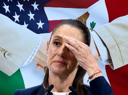 Claudia Sheinbaum, Presidenta de México. ESPECIAL, EFE / S. Gutiérrez y CANVA