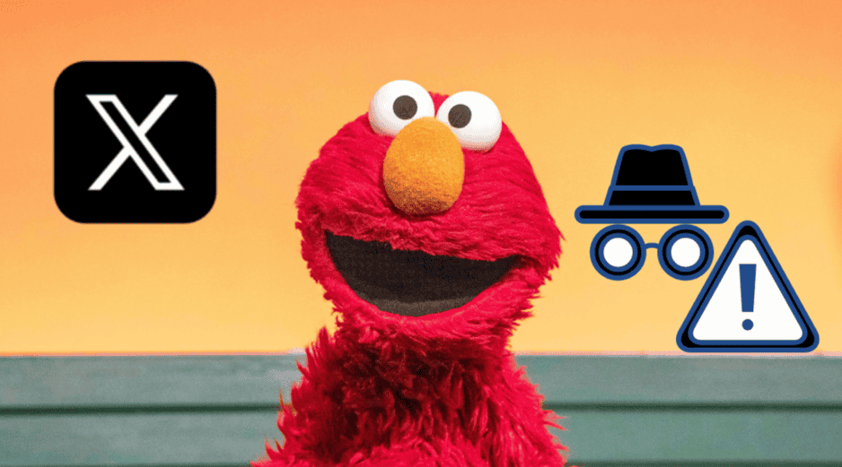 Cuenta oficial de Elmo es hackeada. ESPECIAL / X / @elmo