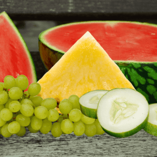 Alimentos diuréticos que combaten la retención de líquidos