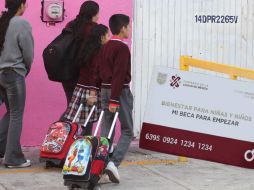 El apoyo es único y anual, por lo que no habrá depósitos mensuales, sino una sola entrega correspondiente al inicio del ciclo escolar. EL INFORMADOR/ARCHIVO/ESPECIAL