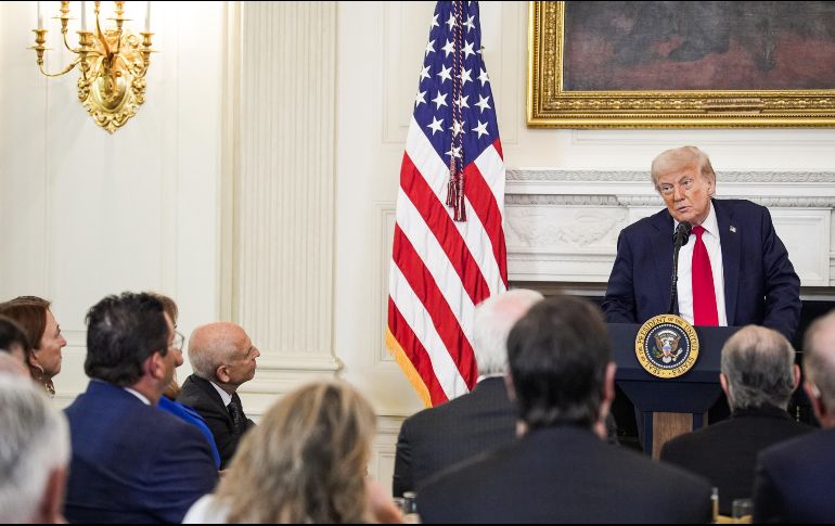 Trump propuso implementar aranceles del 100% unilateralmente. EFE